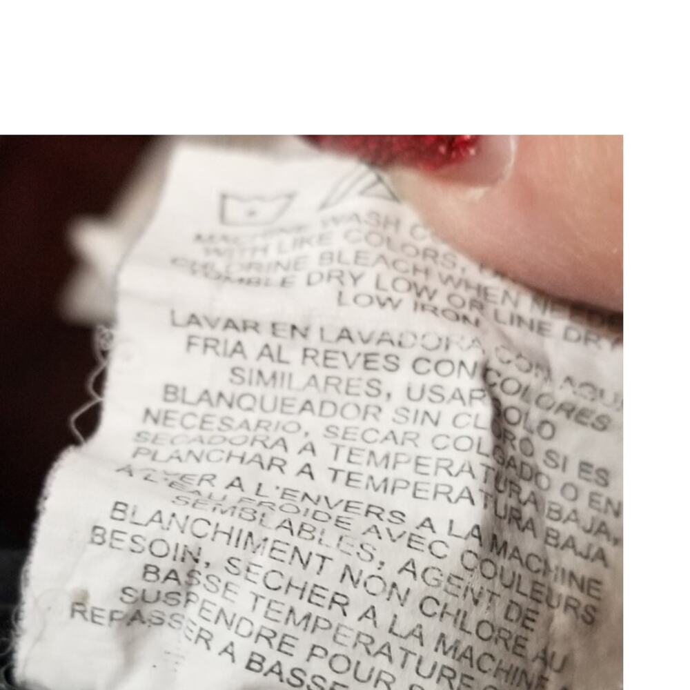 Mens Sz 44 WRANGLER Outdoor Performance Zip Cargo Shorts Elastic Waistband Black - Picture 8 of 8